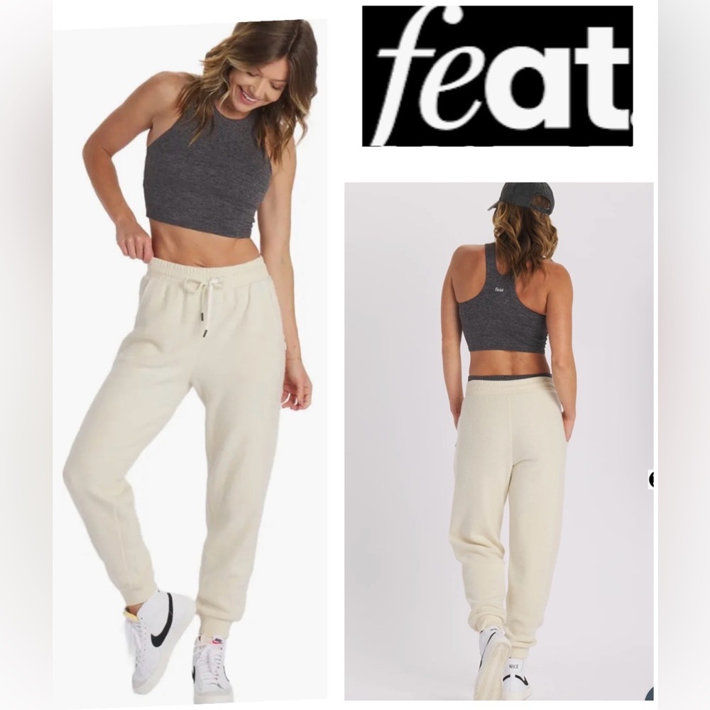FEAT The BlanketBlend™ Joggers IN COLOR “OATMILK” UNISEX SIZE XL NWT